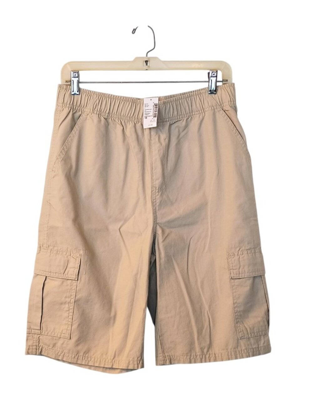 New With Tags Boy's The Children's Place Pull-On Khaki Cargo Shorts Size 18